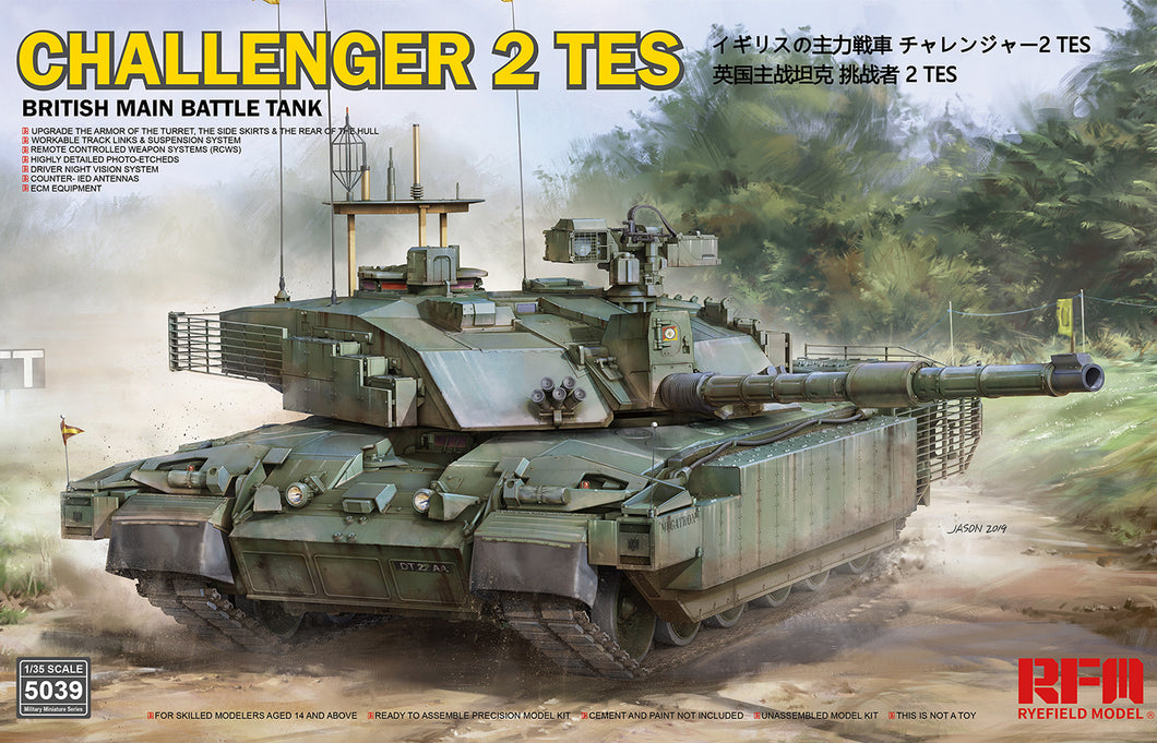 Challenger-2 MBT Power-Pack, Accurate Armour A148