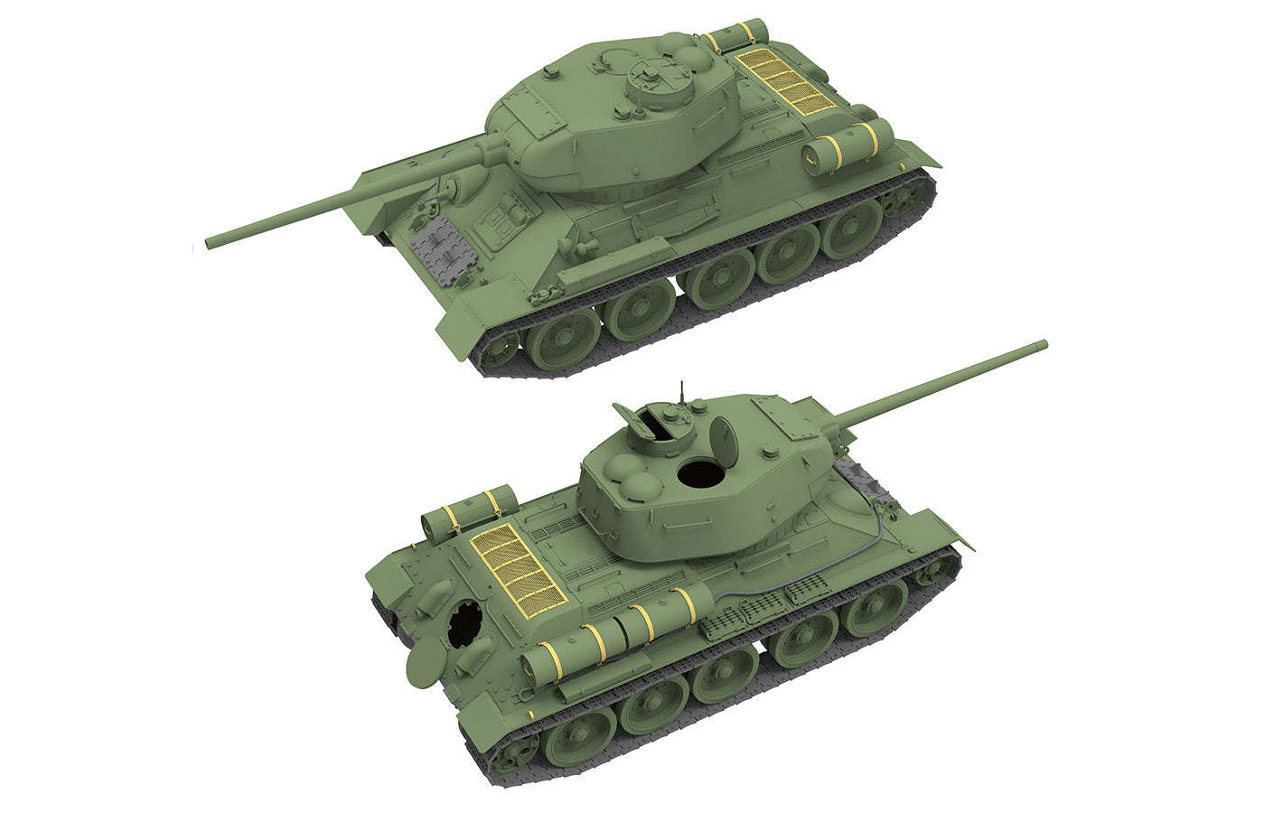 1/35 T34/85 Model 1944 No.174 Factory - Hobby Sense