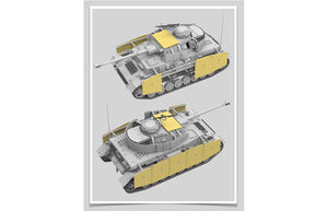 1/35 Panzerkampfwagen IV Ausf.H Sd.Kfz.161/1 Early Prod. - Hobby Sense