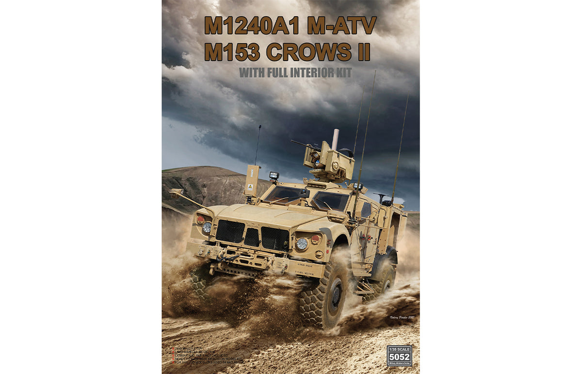 1/35 M1240A1 M-ATV (M153 CROWS II), Full Interior - Hobby Sense