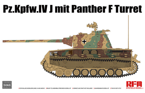 1/35 Pz.Kpfw.IV J mit Panther F Turret - Hobby Sense