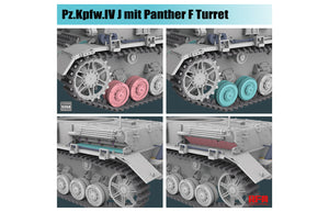 1/35 Pz.Kpfw.IV J mit Panther F Turret - Hobby Sense