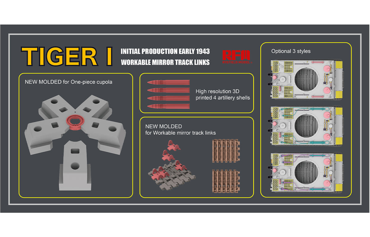 1/35 Tiger I Initial Production Early 1943 - Hobby Sense