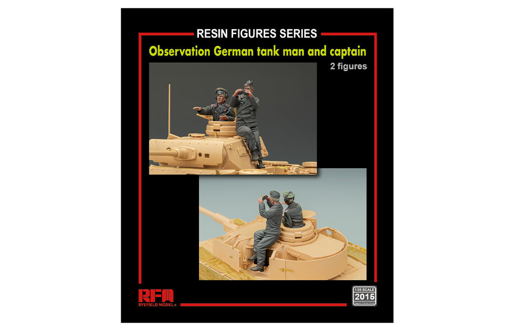 1/35 Observation German Tankman and Captain - Hobby Sense