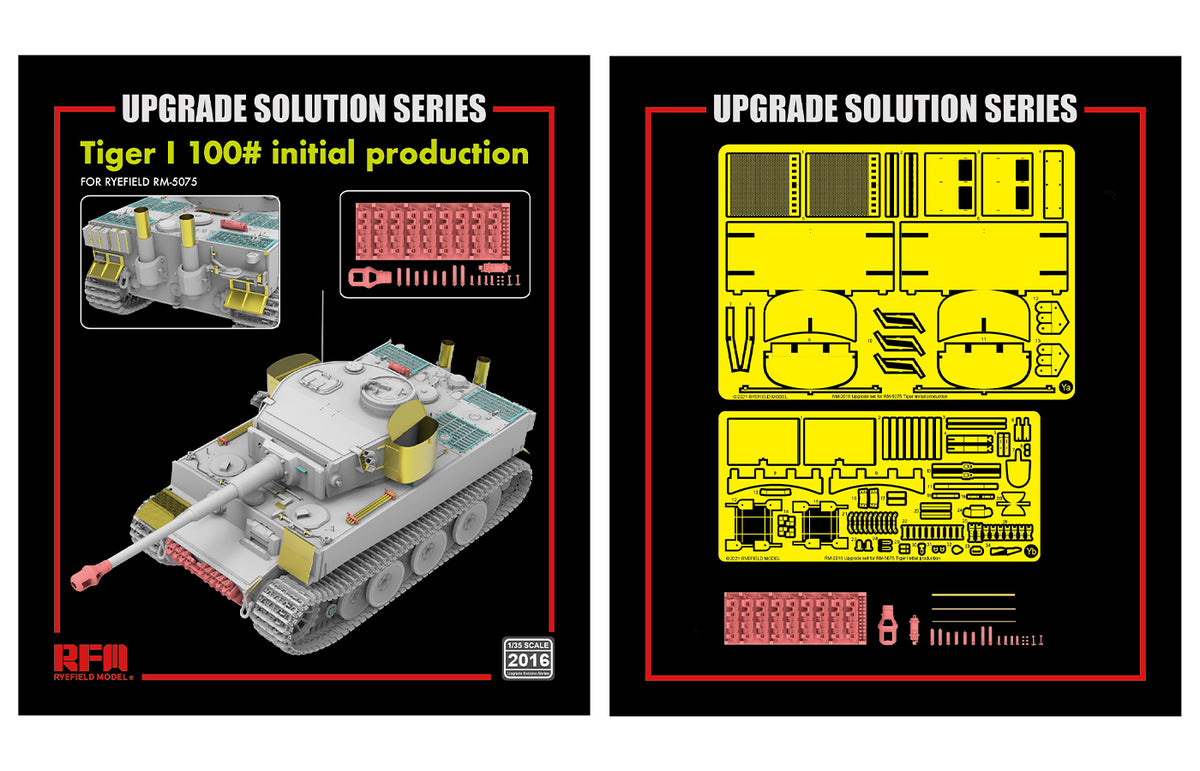 1/35 Tiger I 100# Initial Production Upgrade Set - Hobby Sense