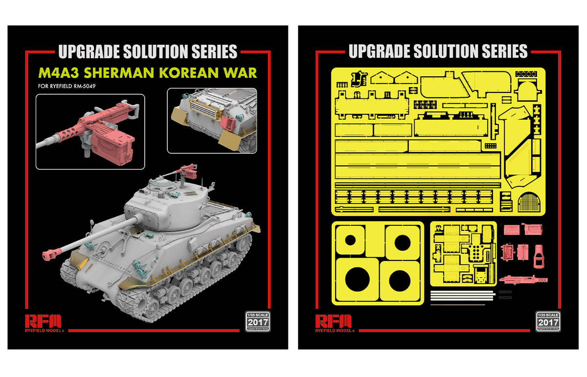 1/35 M4A3 Sherman Korean War Upgrade Set - Hobby Sense