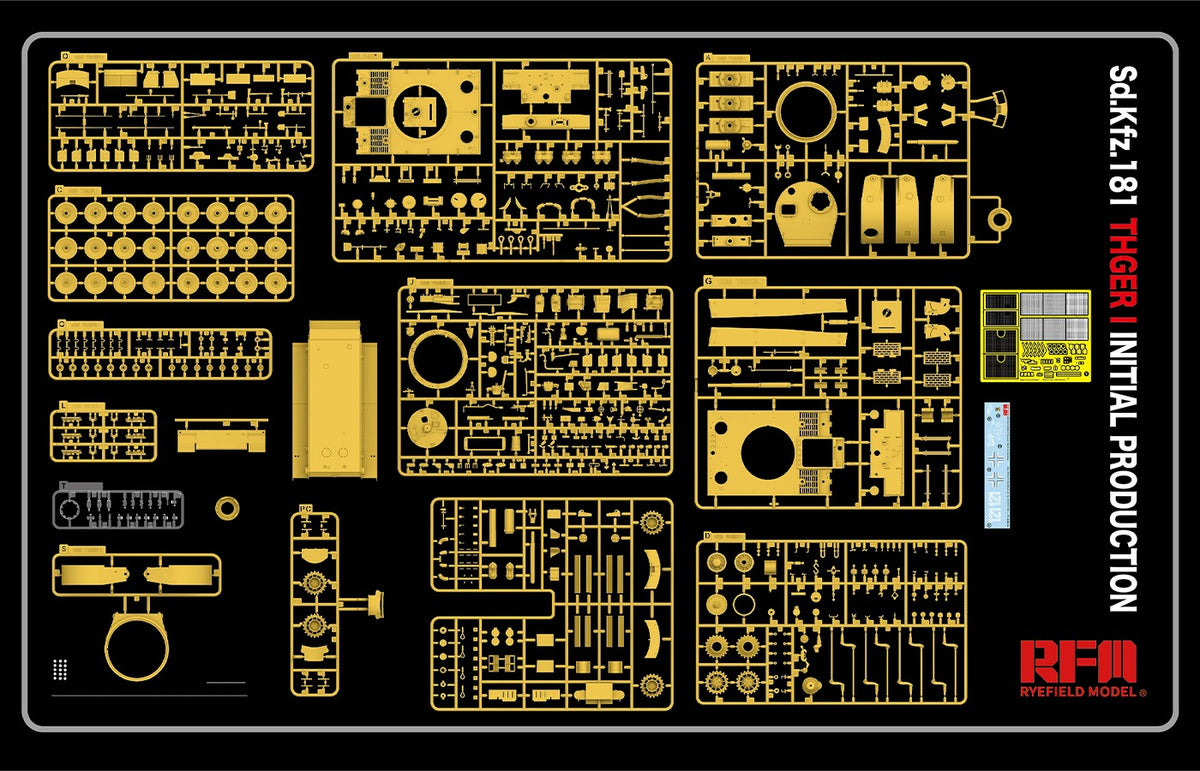 1/35 Sd.Kfz.181 Tiger I Initial Prod. Leningrad 1943 - Hobby Sense