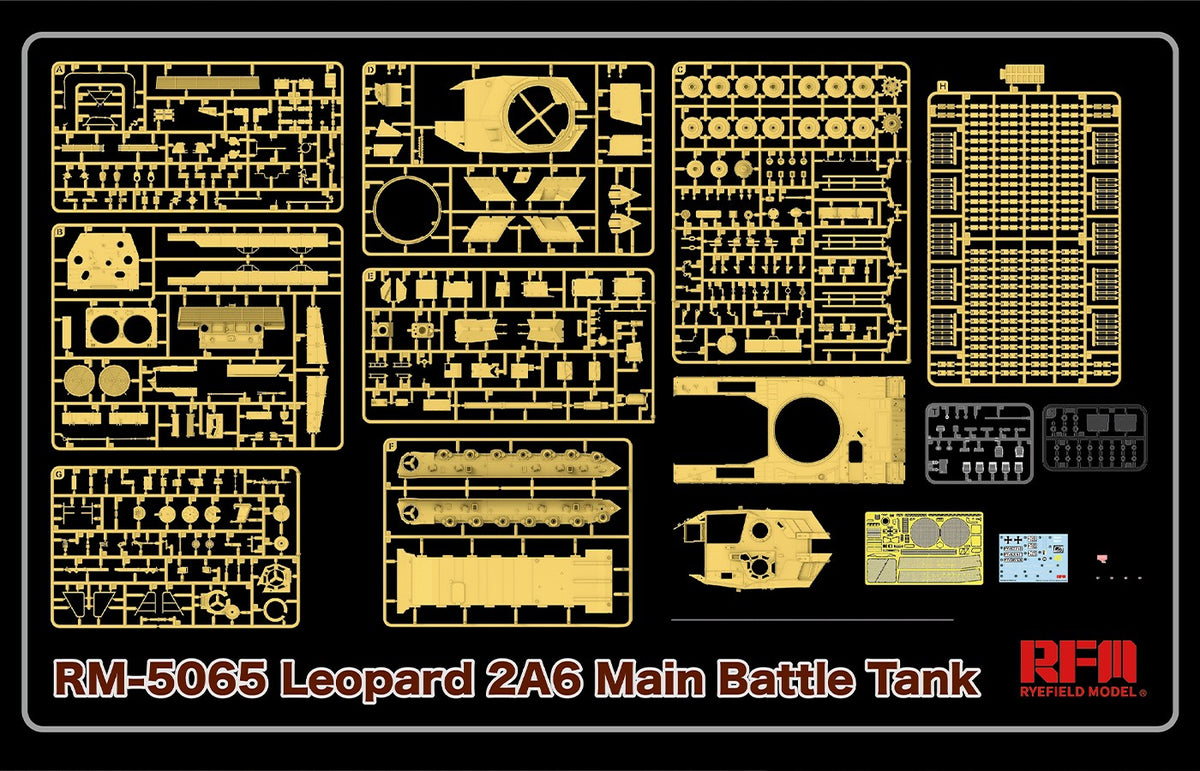 1/35 Leopard 2A6 Main Battle Tank - Hobby Sense