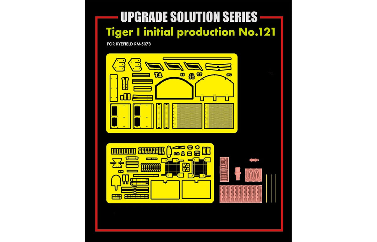 1/35 Tiger I Initial Production No.121 UPGRADE SOLUTION - Hobby Sense