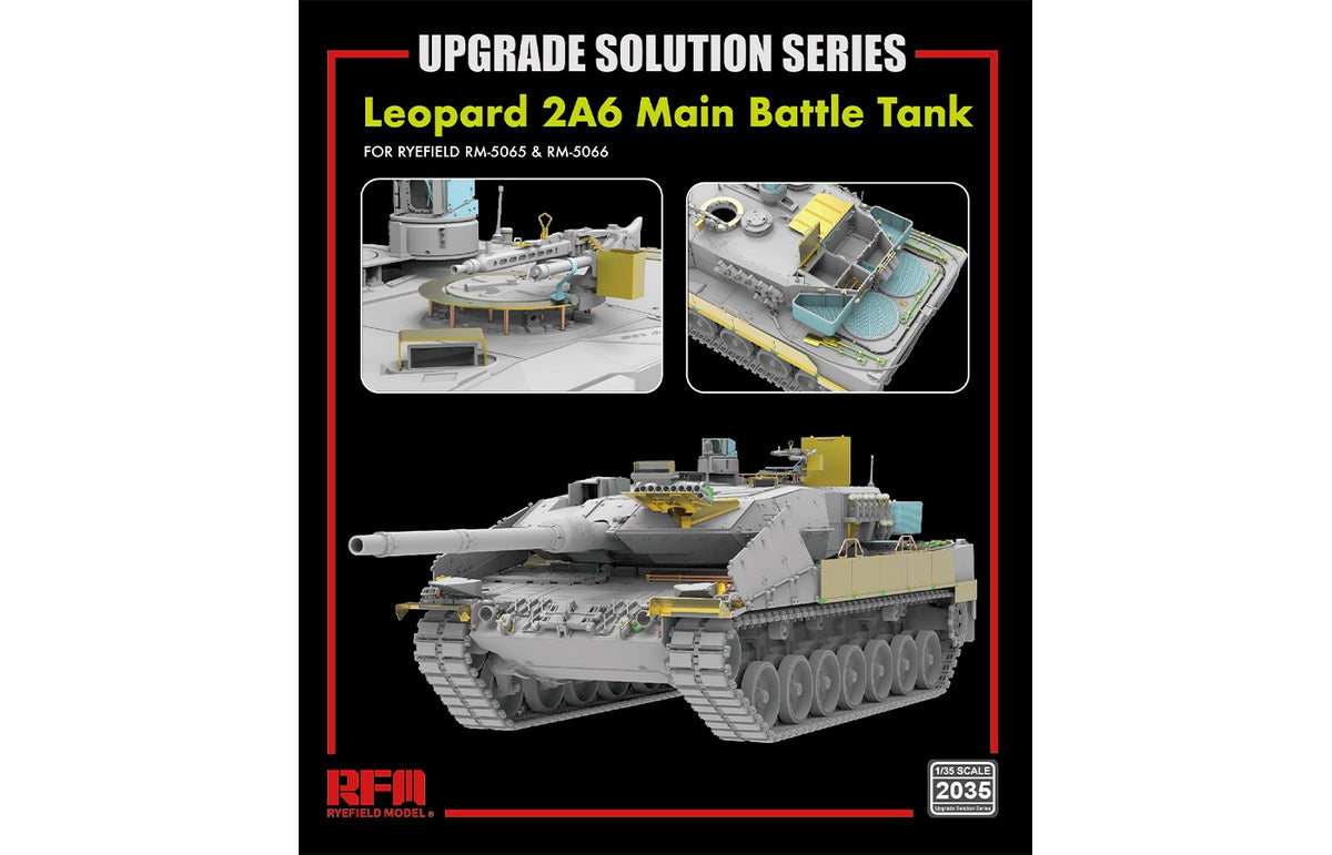 1/35 Leopard 2A6 Main Battle Tank UPGRADE - Hobby Sense