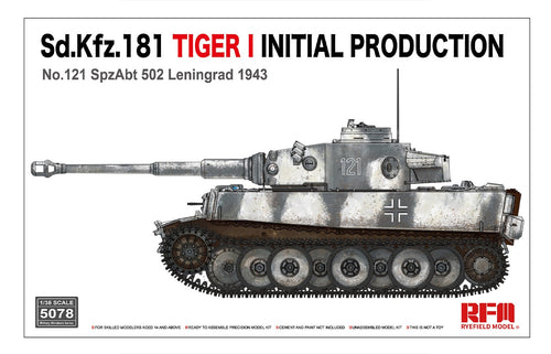 1/35 Sd.Kfz.181 Tiger I Initial Prod. Leningrad 1943 - Hobby Sense