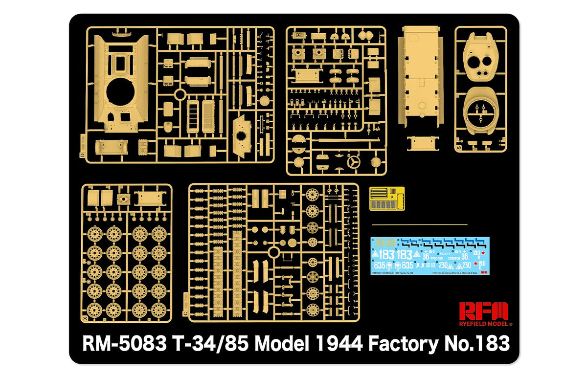 1/35 T-34/85 Model 1944 Factory No.183 - Hobby Sense