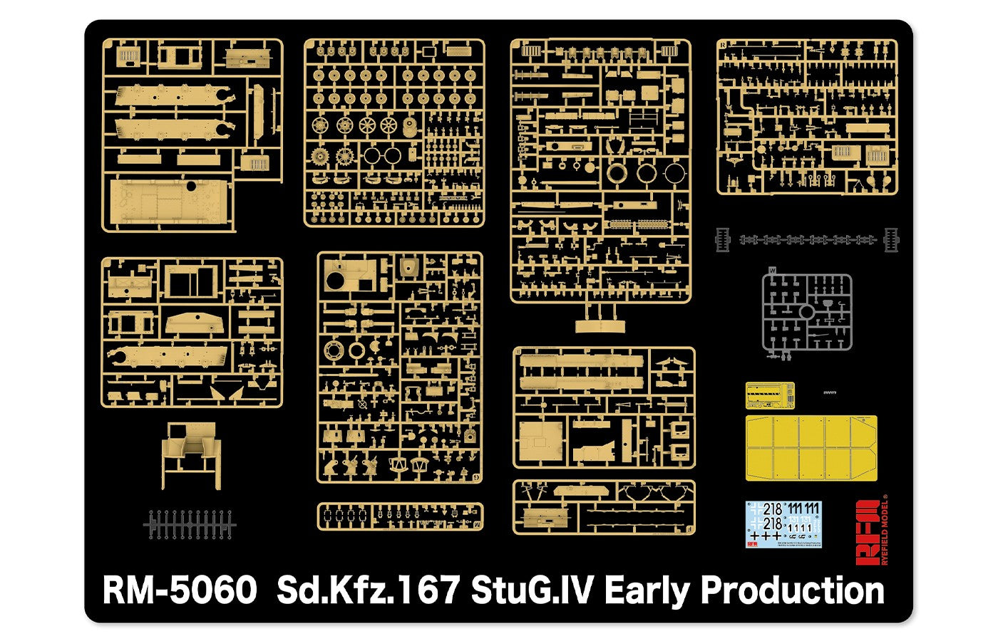 1/35 Sd.Kfz.167 StuG.IV Early Production w/Workable Track Links - Hobby Sense
