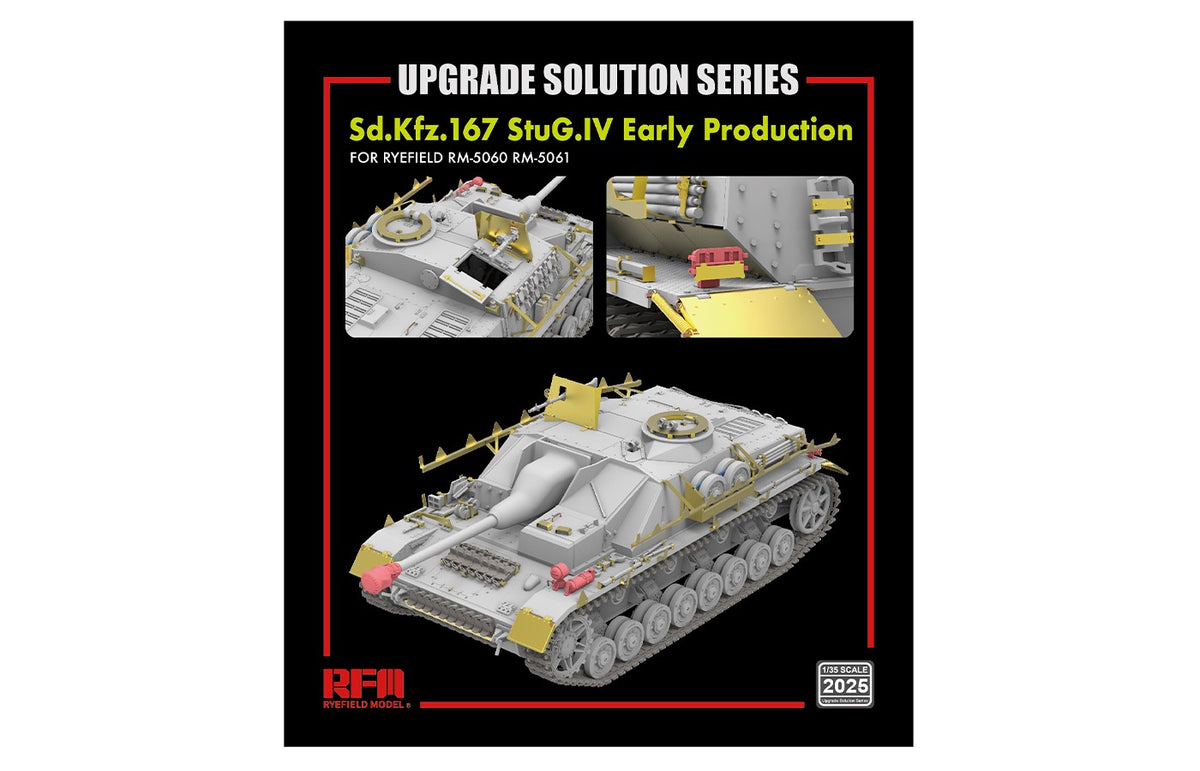 1/35 Upgrade set for 5060&5061 StuG.IV Early Production - Hobby Sense