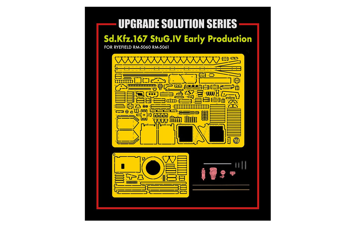 1/35 Upgrade set for 5060&5061 StuG.IV Early Production - Hobby Sense