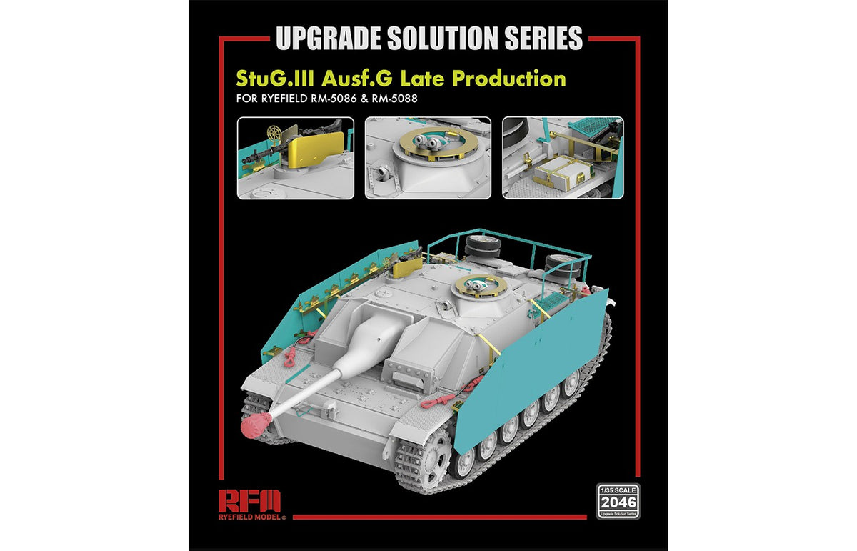1/35 StuG.III Ausf.G Late Production Upgrade Solution - Hobby Sense