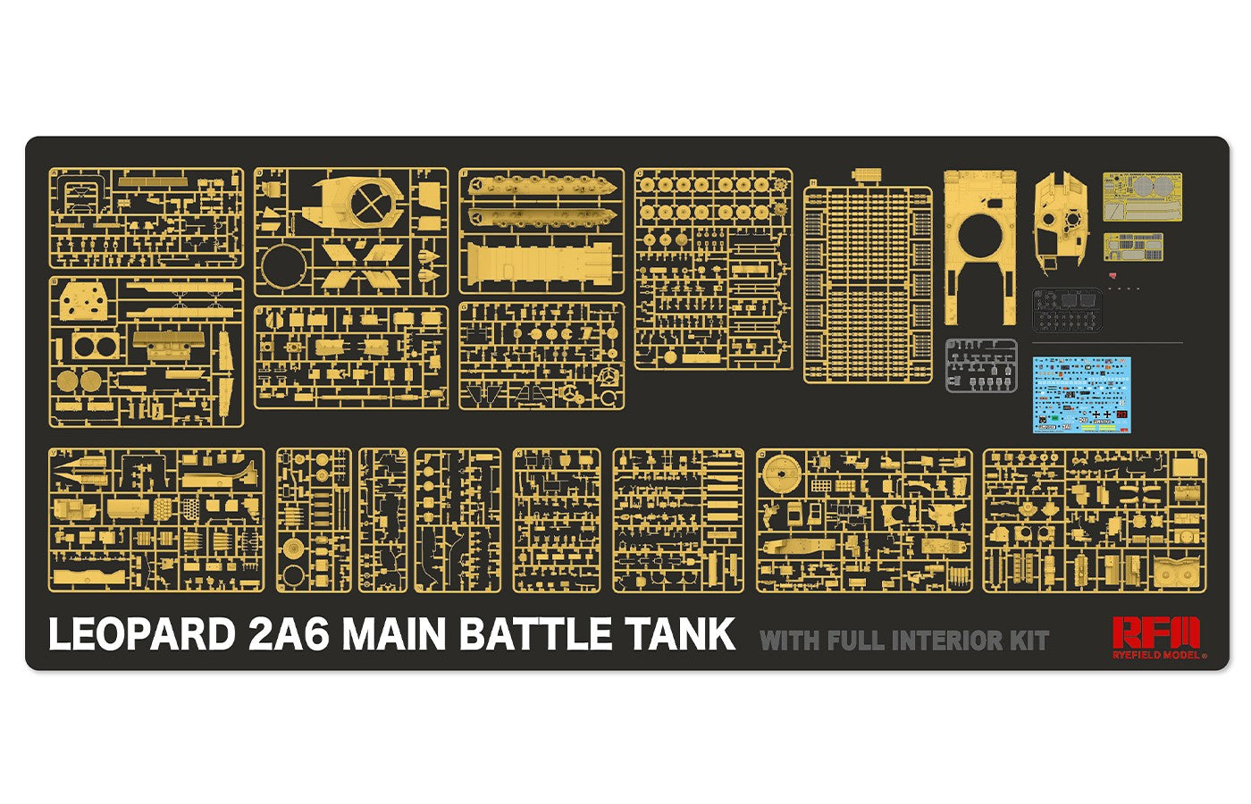 1/35 Leopard 2 A6, Full Interior - Hobby Sense