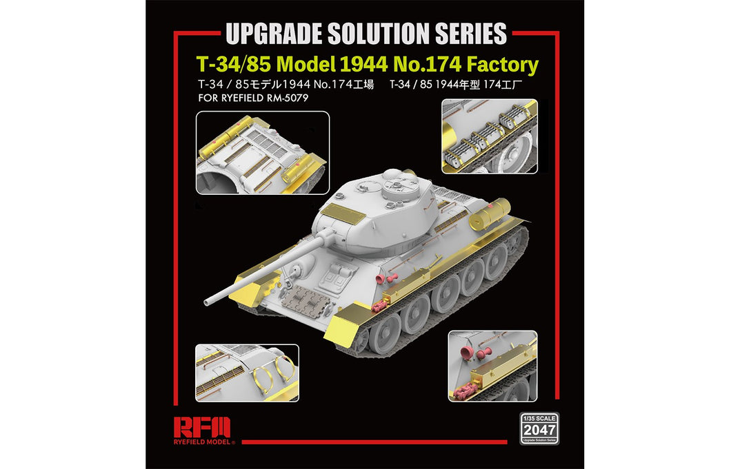 1/35 T-34/85 Model 1944 Factory No.174 Upgrade Solution - Hobby Sense