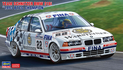 1/24 Team Schnitzer BMW 318i 1993 BTCC Champion - Hobby Sense