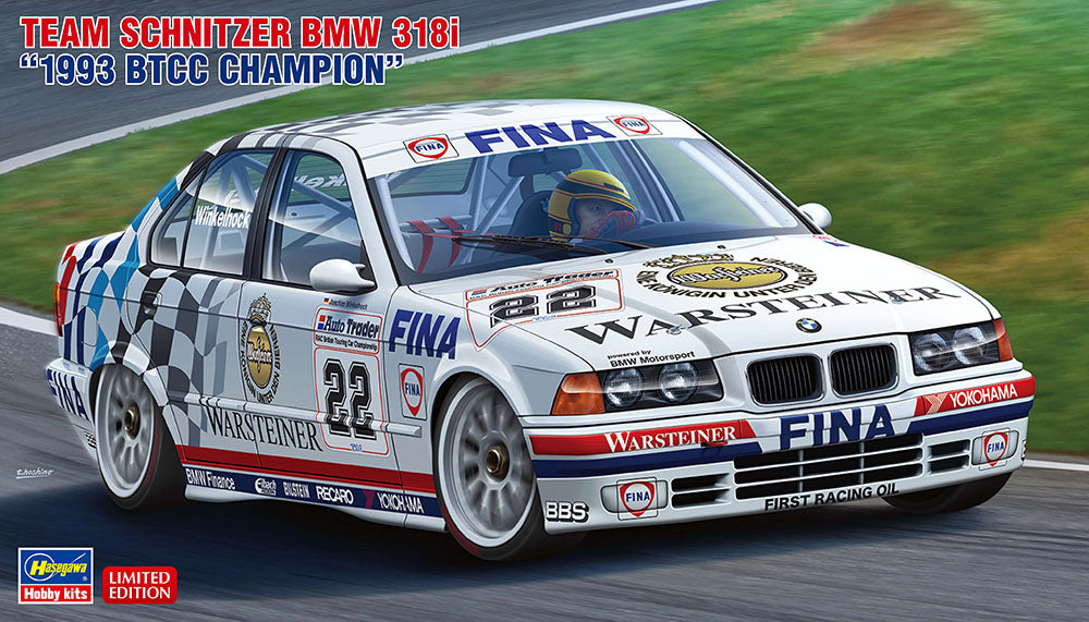 1/24 Team Schnitzer BMW 318i 1993 BTCC Champion - Hobby Sense