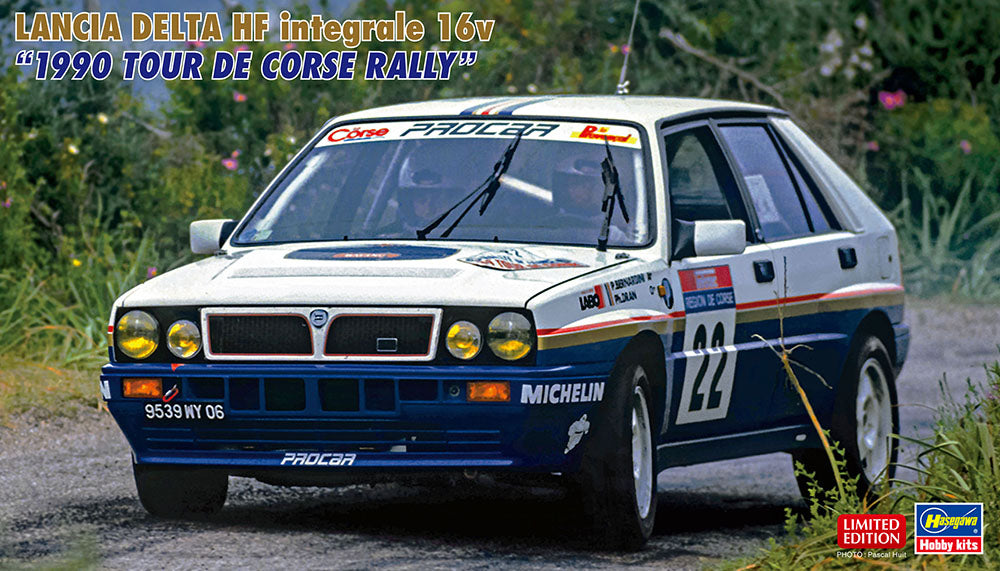1/24 Lancia Delta HF Integrale 16V "1990 Tour De Corse Rally" - Hobby Sense