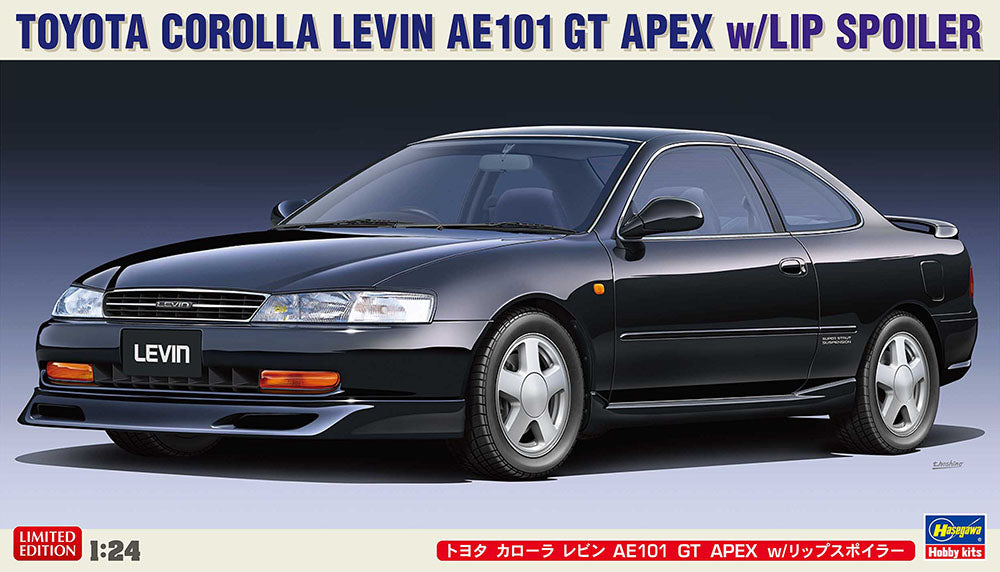 1/24 Toyota Corolla Levin AE101 GT Apex w/LIP Spoiler - Hobby Sense