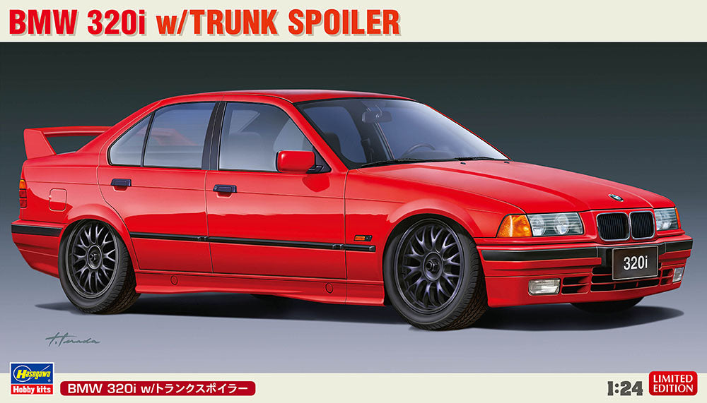 1/24 BMW 320i w/Trunk Spoiler - Hobby Sense