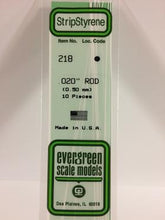 Selection of Evergreen Polystyrene Part I SKU'S 100-246 - Hobby Sense