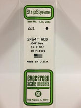 Selection of Evergreen Polystyrene Part I SKU'S 100-246 - Hobby Sense