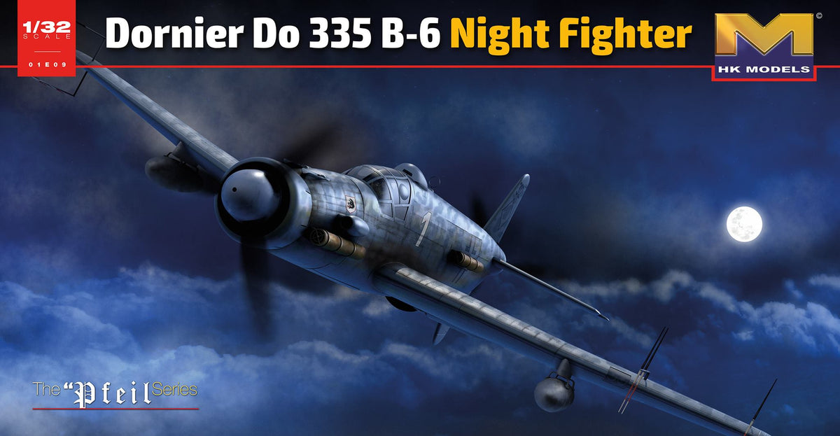 1/32 Dornier Do 335 B6 Night Fighter - Hobby Sense