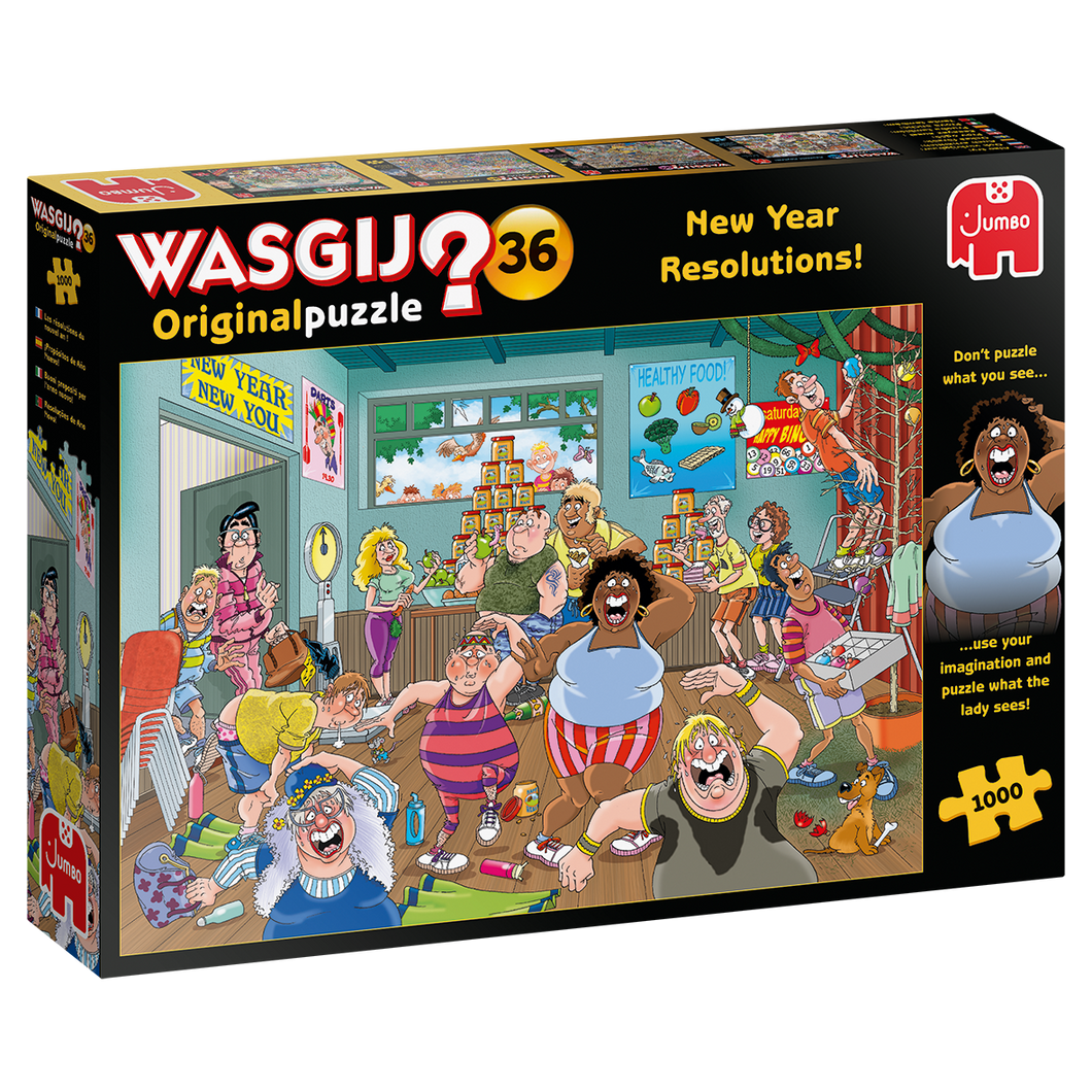 Wasgij New Year Reolutions! - Hobby Sense
