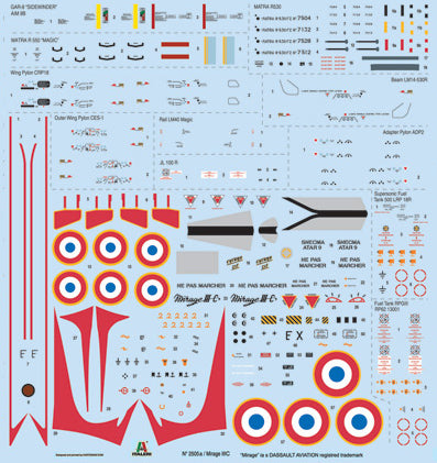 1/32 Mirage IIIC - Hobby Sense