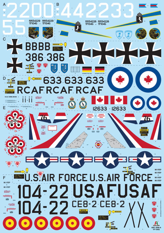 1/32 TF - 104 G Starfighter with Canadian Markings - Hobby Sense