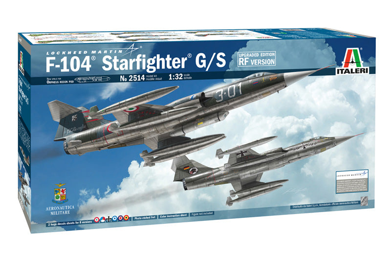 1/32 F104 Starfighter G/S, Upgraded Edition RF Version w/Canadian Markings - Hobby Sense