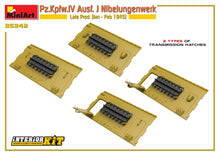 1/35 Pz.Kpfw.IV Ausf. J Nibelungenwerk Late Prod. (Jan - Feb 1945) Interior Kit - Hobby Sense