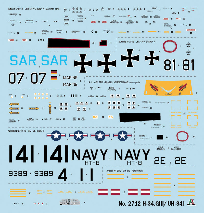 1/48 H-34G.III/UH-34J - Hobby Sense