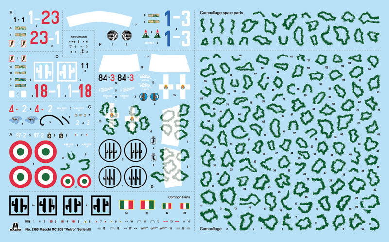 1/48 Macchi MC.205 Veltro - Hobby Sense