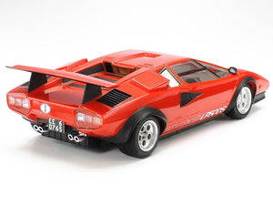 1/24 Lamborghini Countach LP500S, Red Body with Clear Coat - Hobby Sense
