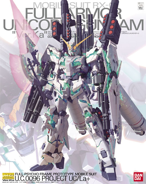 1/100 MG RX-0 Full Armor Unicorn Gundam Ver.Ka - Hobby Sense