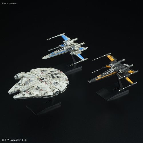 1/144 & 1/350 Resistance Vehicle Set, Star Wars - Hobby Sense