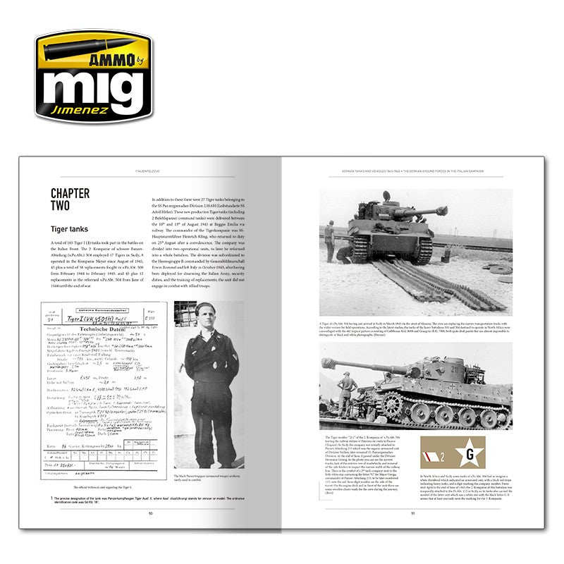 Ammo Mig Italienfeldzug: German Tanks and Vehicles 1943-1945 Vol. 1 - Hobby Sense