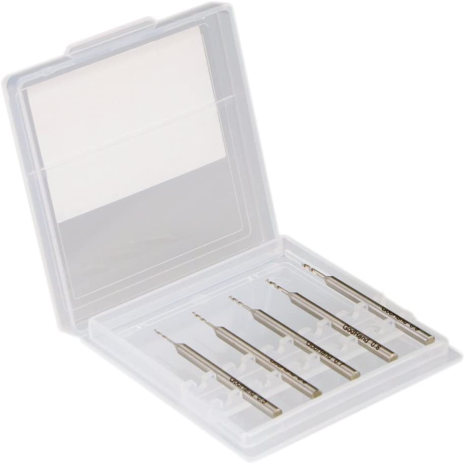 GodHand Drill Bit Set of 5 Pieces (A) - Hobby Sense
