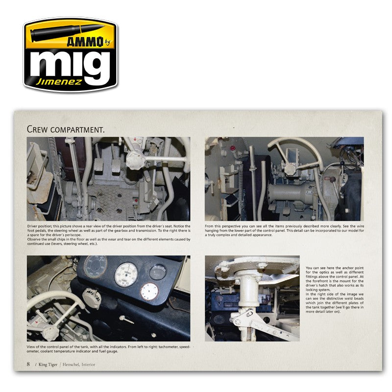 Ammo Mig King Tiger - Visual Modelers Guide - Hobby Sense