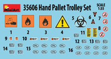 1/35 Hand Pallet Truck Set - Hobby Sense