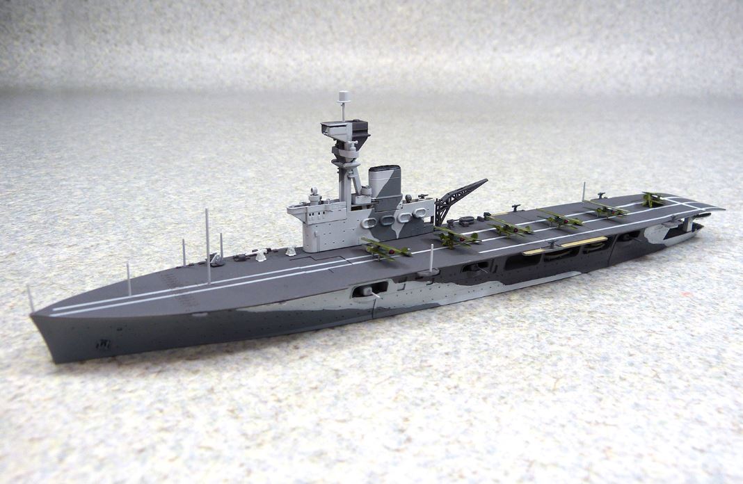 1/700 HMS Hermes British Aircraft Carrier - Hobby Sense