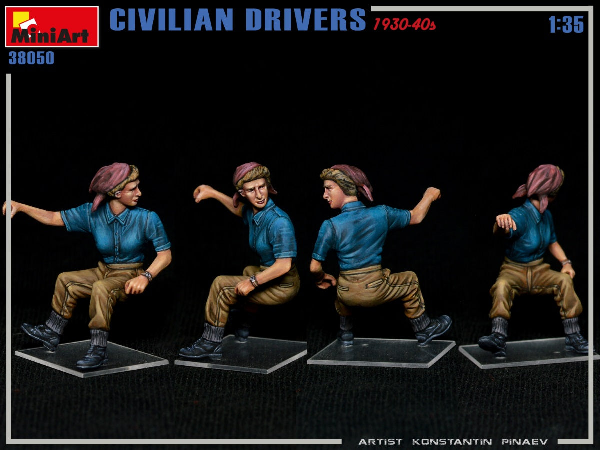 1/35 Civilian Drivers 1930-40s - Hobby Sense