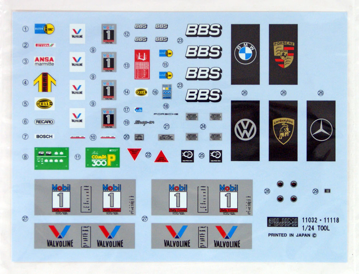 1/24 Garage & Tools Set 2 - Hobby Sense