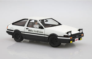 1/24 Toyota Fujiwara Takumi AE86 Trueno Project D Ver. with Figure - Hobby Sense