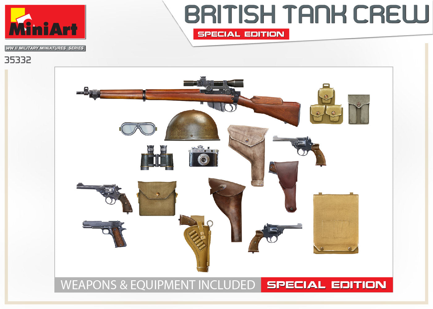 1/35 British Tank Crew. Special Edition - Hobby Sense