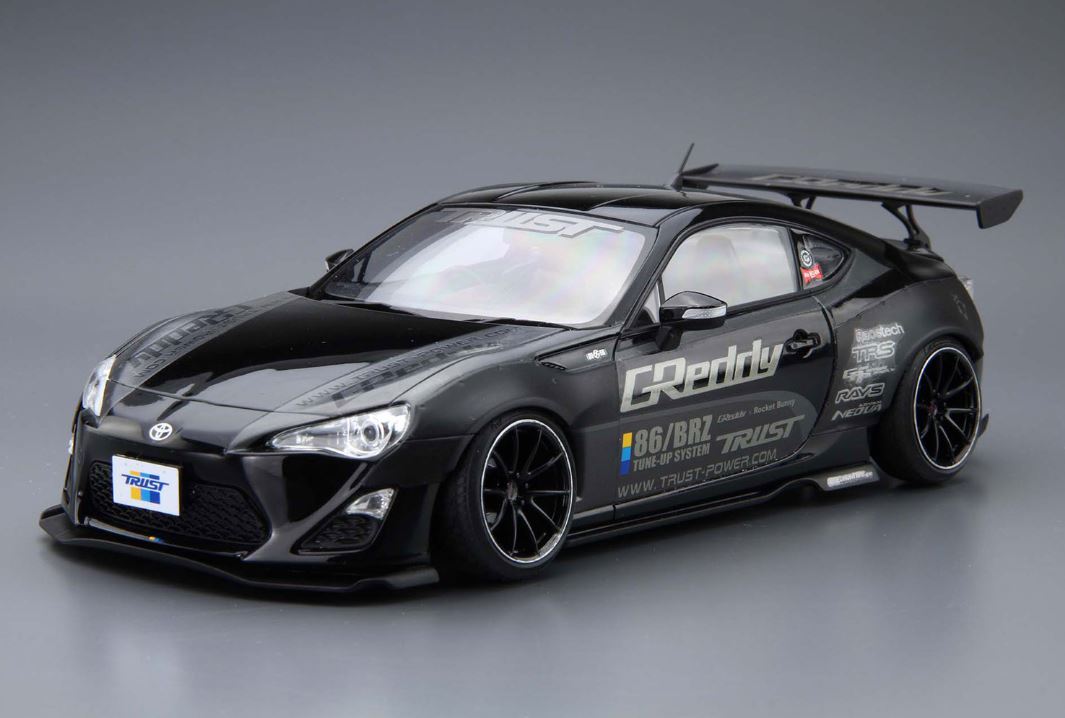 1/24 1986 Toyota Greddy & Rocket Bunny Racing Version Car - Hobby Sense